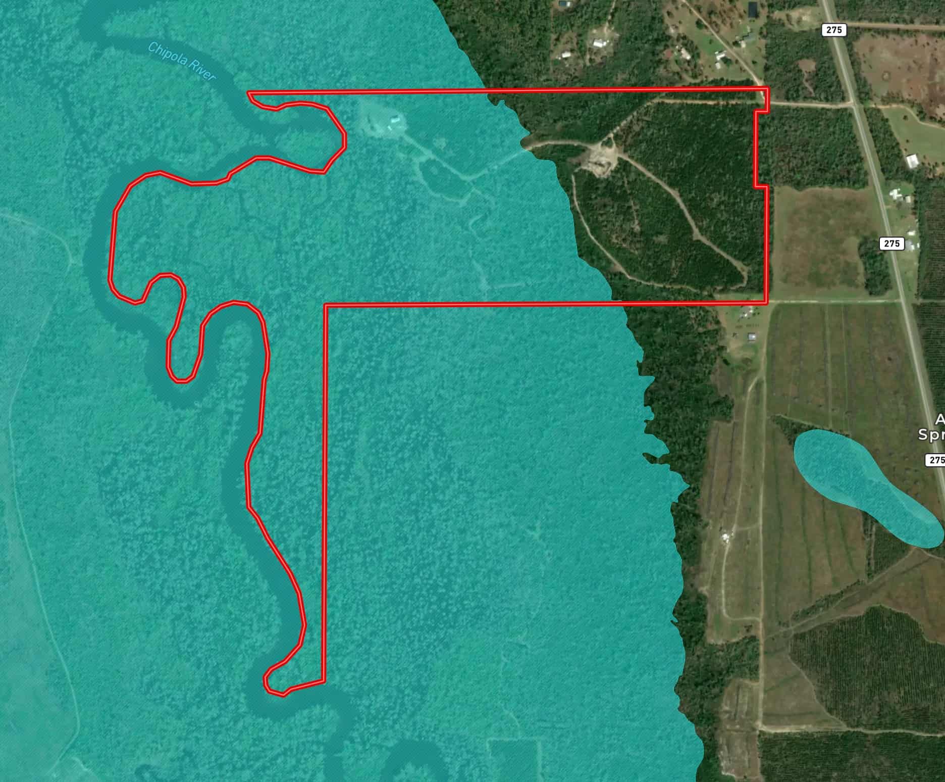 130 Acres on the Chipola River | Hunting, Fishing & Recreation